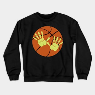 HANDS ON THE BALL Crewneck Sweatshirt